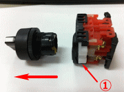 セレクトスイッチの交換
